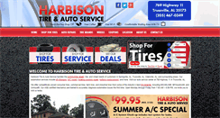 Desktop Screenshot of harbisontireandauto.com